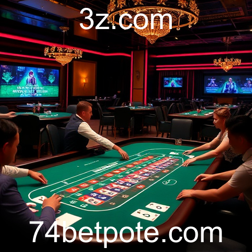 Experiência Emocionante de Cassino ao Vivo no 74bet